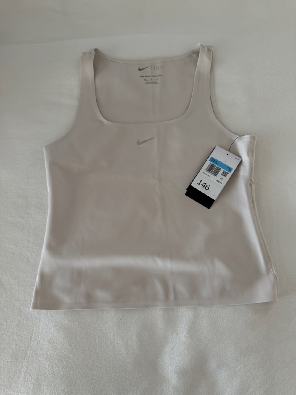 Nike Women’s Scoop Neck Tank Top - Pale Beige